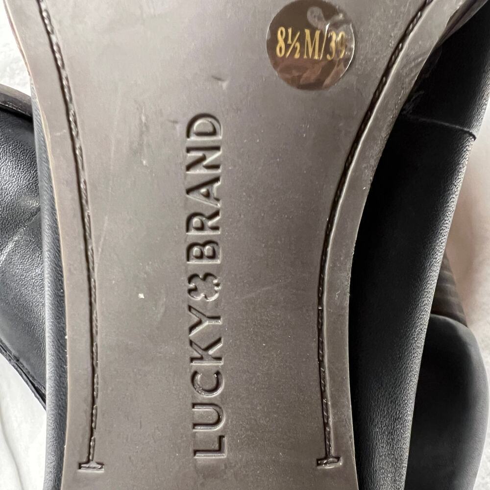 Black Leather Ankle Boots - Picture 6 of 10